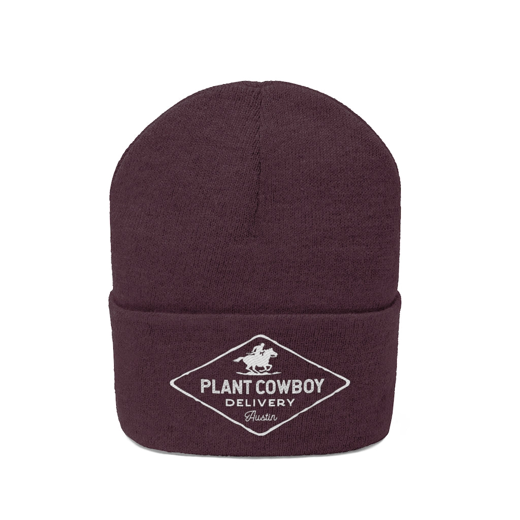 Plant Cowboy Knit Beanie