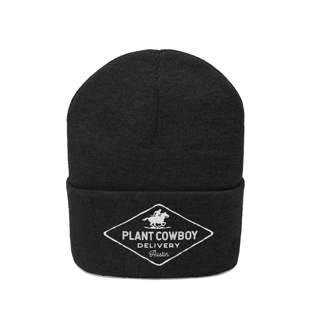 Plant Cowboy Knit Beanie